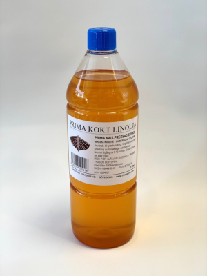 Kokt linolja 1 liter i gruppen Byggnadsvrdsdetaljer / Linolja och tjra / Linolja hos hos magnus & eva AB (1000142)