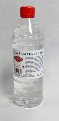 Balsamterpentin 1 liter i gruppen Byggnadsvrdsdetaljer / Linolja och tjra / vrigt hos hos magnus & eva AB (1000145)