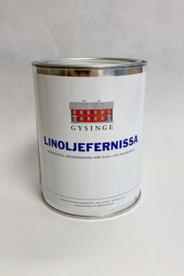 Linoljefernissa 1 liter i gruppen Byggnadsvrdsdetaljer / Frg / vrigt hos hos magnus & eva AB (1000219)