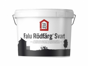 Falu Rdfrg svart 10 liter i gruppen Byggnadsvrdsdetaljer / Frg / Slamfrg hos hos magnus & eva AB (1000518)