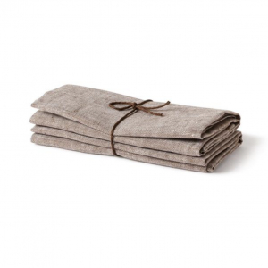 Handduk melerad brun i gruppen Inredning / Textilier / Handdukar hos hos magnus & eva AB (S1005967)